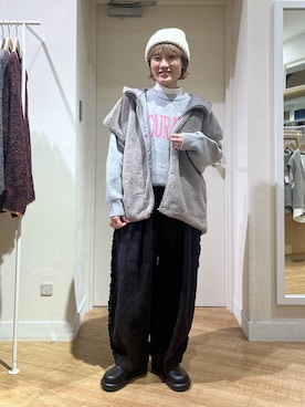 miyuさん（レディース・157cm）の冬コーディネート