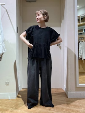 「アイテム（パンプス）」を使った、miyuさん（レディース・157cm・30代）の夏コーディネート