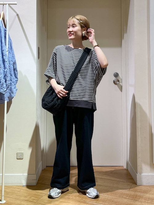 白木様 Lot. 0107HW -Womens Wide Straight “MONROE” Denim Vintage