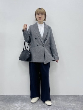 「アイテム（パンプス）」を使った、miyuさん（レディース・157cm・30代）の冬コーディネート