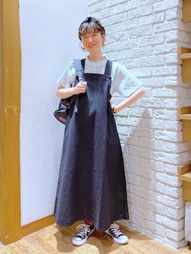 「アイテム（ヘアバンド）」を使った、miyuさん（レディース・157cm・20代）の春コーディネート