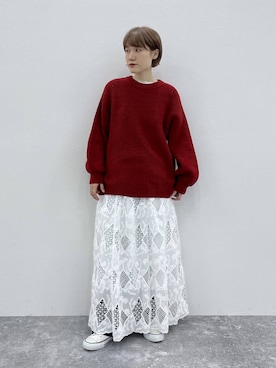 「studio CLIP（スタディオクリップ）のアイテム」を使った、miyuさん（レディース・157cm）の秋コーディネート