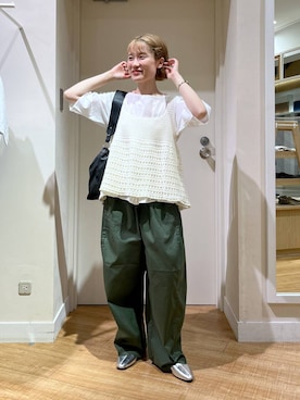 「アイテム（シューズ）」を使った、miyuさん（レディース・157cm・30代）の秋コーディネート