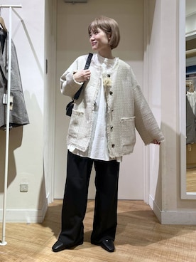 miyuさん（レディース・157cm）の冬コーディネート