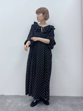 「アイテム（ワンピース/ドレス）」を使った、miyuさん（レディース・157cm・30代）の夏コーディネート
