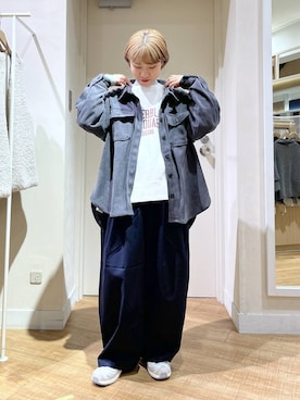 「アイテム（その他アウター）」を使った、miyuさん（レディース・157cm・30代）の秋コーディネート