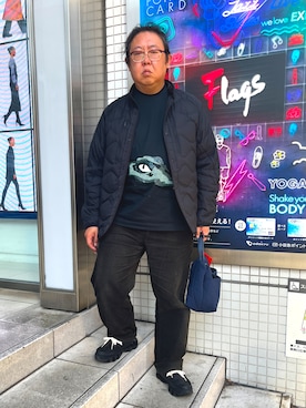 「アイテム（フレグランス）」を使った、まさみんさん（メンズ・165cm）の秋コーディネート