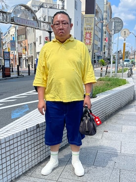 まさみんさん（メンズ・165cm・50代）の夏コーディネート