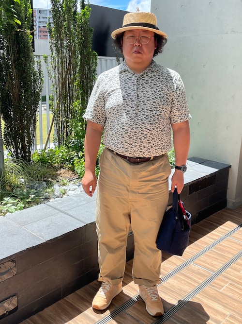 コムデギャルソン・オム コットンチノパンツ 中古・古着通販】COMME des GARCONS HOMME (コムデギャルソン