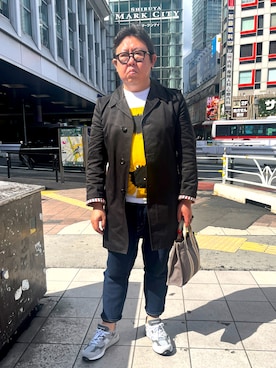 「HERMES（エルメス）のアイテム（バッグ）」を使った、まさみんさん（メンズ・165cm）の春コーディネート