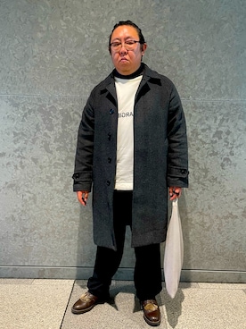 「アイテム（デジタル腕時計）」を使った、まさみんさん（メンズ・165cm）の秋コーディネート