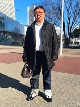 「Firsthand（ファーストハンド）のアイテム」を使った、まさみんさん（メンズ・165cm）の冬コーディネート