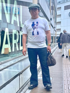 「Alexander McQueen（アレキサンダーマックイーン）のアイテム」を使った、まさみんさん（メンズ・165cm）の春コーディネート