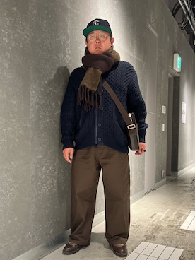 「アイテム（フレグランス）」を使った、まさみんさん（メンズ・165cm）の冬コーディネート