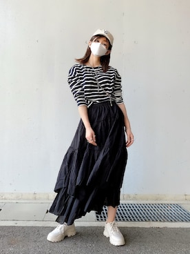 yunさん（レディース・165cm）の春コーディネート