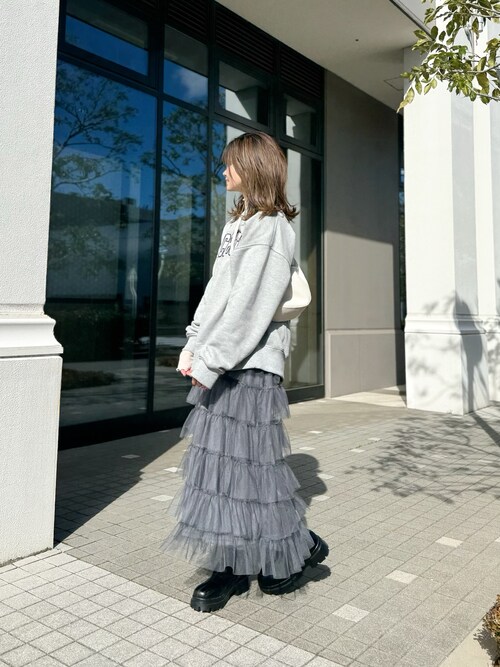 ゆんゆ｜LOWRYS FARMのスカートを使ったコーディネート - WEAR