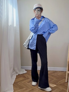 「Futier land（フューティアランド）のアイテム」を使った、ゆんさん（レディース・165cm）の冬コーディネート