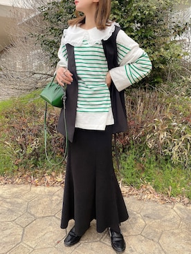 yunさん（レディース・165cm）の春コーディネート