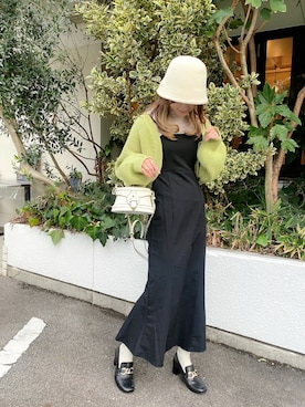 ゆんゆさんの（AZUL by moussy | アズールバイマウジー）を使ったコーディネート