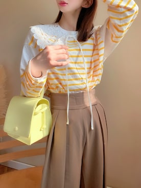 yunさん（レディース・165cm）の春コーディネート