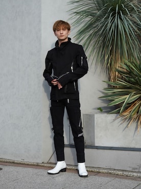 「incarnation（インカネーション）のアイテム」を使った、Motokiさん（メンズ・175cm）の秋コーディネート