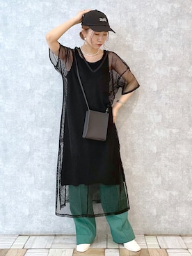 tomiさん(レディース・153cm)の夏コーディネート