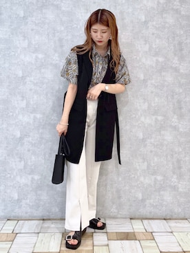 tomiさん（レディース・153cm）の夏コーディネート