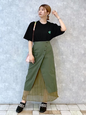 tomiさん（レディース・153cm）の夏コーディネート