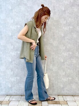 tomiさん（レディース・153cm）の夏コーディネート