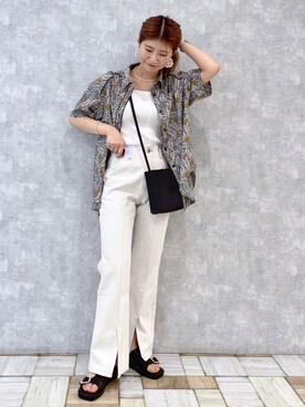 tomiさん（レディース・153cm）の夏コーディネート