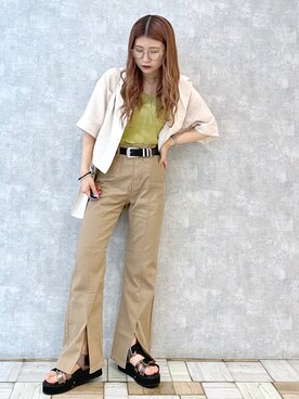 tomiさん（レディース・153cm）の夏コーディネート