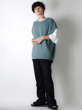 tendon...🚶♂️さん(メンズ・168cm)の夏コーディネート