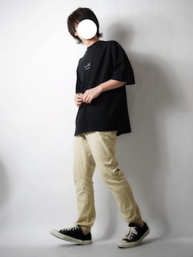「半袖」｜「アイテム（その他）」を使った、tendon...🚶‍♂️さん（メンズ・168cm）の春コーディネート