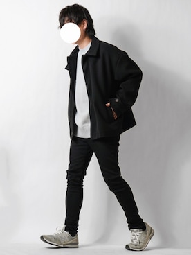 「Confirm（コンファーム）のアイテム（ブルゾン）」を使った、tendon...🚶‍♂️さん（メンズ・168cm）の冬コーディネート