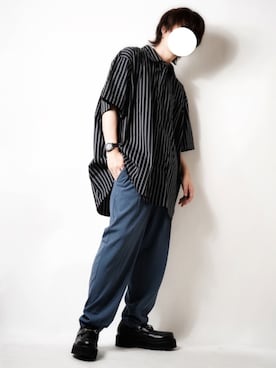 「厚底」｜「アイテム（その他）」を使った、tendon...🚶‍♂️さん（メンズ・168cm）の夏コーディネート