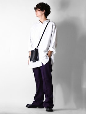 「とろみシャツ」｜「アイテム（その他）」を使った、tendon...🚶‍♂️さん（メンズ・168cm）の秋コーディネート
