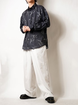 「厚底」｜「アイテム（その他）」を使った、tendon...🚶‍♂️さん（メンズ・168cm）の春コーディネート