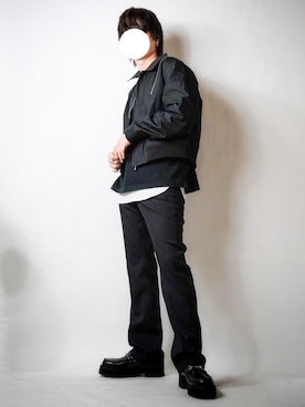 「CREARE -LINO-（クレアーレリノ）のアイテム（ブルゾン）」を使った、tendon...🚶‍♂️さん（メンズ・168cm）の春コーディネート