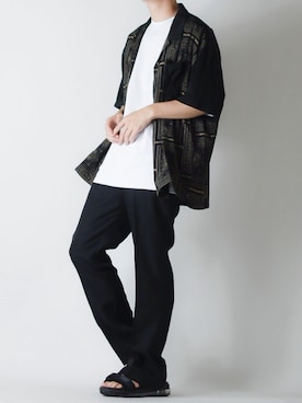 tendon...🚶♂️さん(メンズ・168cm)の夏コーディネート