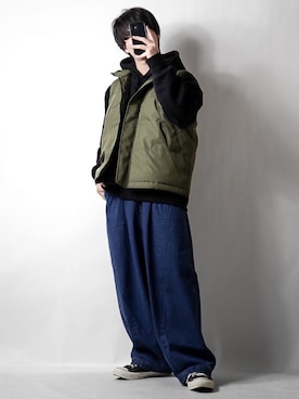 「オールスター」｜「アイテム（その他）」を使った、tendon...🚶‍♂️さん（メンズ・168cm）の秋コーディネート