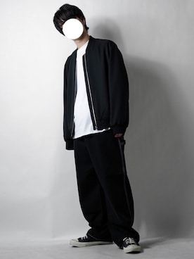「Confirm（コンファーム）のアイテム（ブルゾン）」を使った、tendon...🚶‍♂️さん（メンズ・168cm）の秋コーディネート