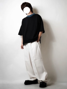 「厚底」｜「アイテム（その他）」を使った、tendon...🚶‍♂️さん（メンズ・168cm）の夏コーディネート