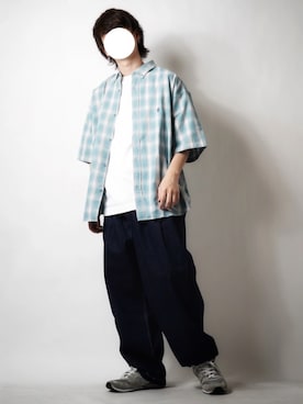 「new balance 996」｜tendon...🚶‍♂️さん（メンズ・168cm）の夏コーディネート