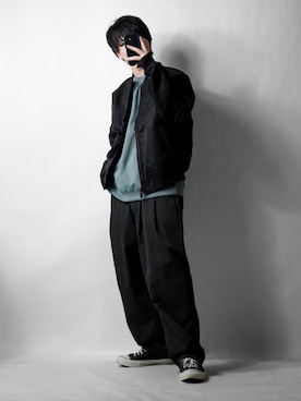 「Calvin Klein（カルバン・クライン）のアイテム（その他アウター）」を使った、tendon...🚶‍♂️さん（メンズ・168cm）の秋コーディネート