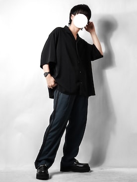 「厚底」｜「アイテム（その他）」を使った、tendon...🚶‍♂️さん（メンズ・168cm）の夏コーディネート