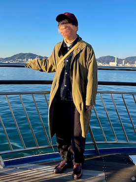 「アイテム（モッズコート）」を使った、ﾋﾛｾ_167さん（メンズ・167cm）の冬コーディネート