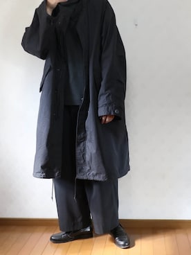 「M65」｜「アイテム（その他アウター）」を使った、やそさん（メンズ・181cm）の秋コーディネート