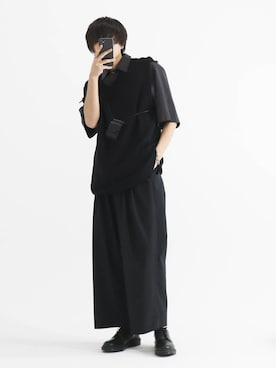 「ごきげんウィーク」｜「アイテム（財布/小物）」を使った、やそさん（メンズ・181cm）の春コーディネート
