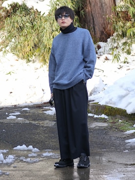 やそさん（メンズ・181cm）の冬コーディネート