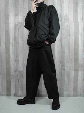 「remer（リメール）のアイテム（ブルゾン）」を使った、やそさん（メンズ・181cm）の冬コーディネート